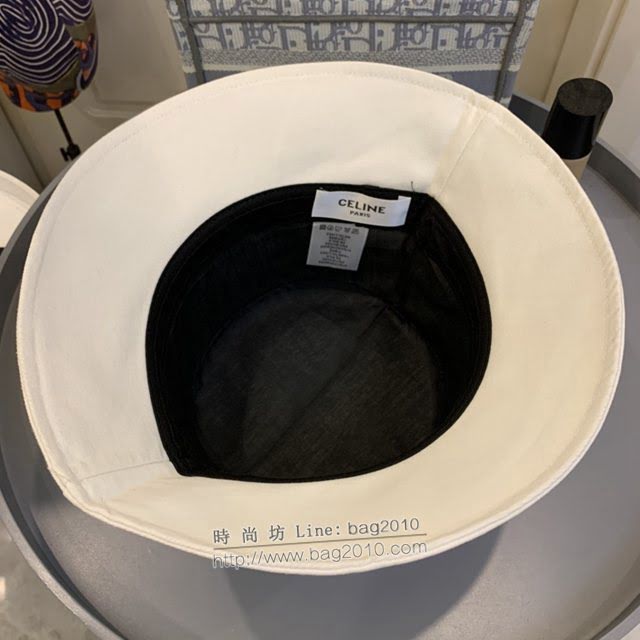 CELINE新品女士帽子 賽琳立體彩虹字母炫彩系列漁夫帽  mm1621